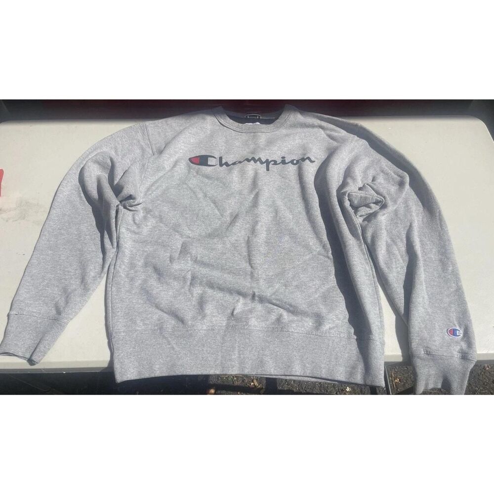 Champion Men's Grey Jumper